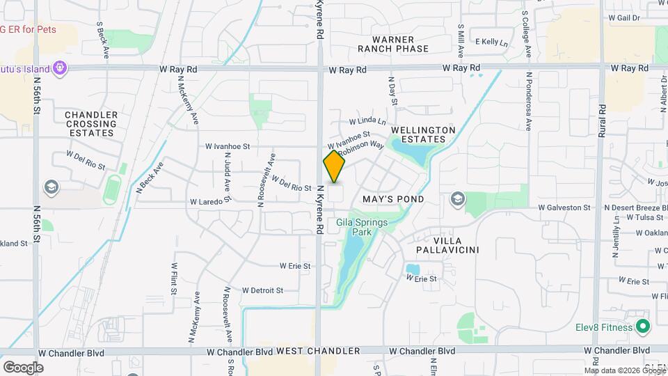 5943 W Drake Ct Map and Location Details