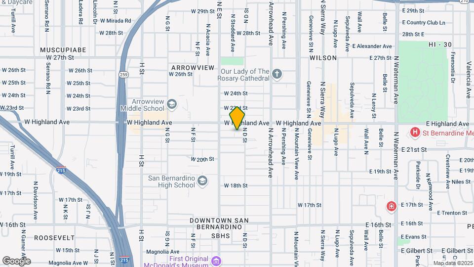 430-440 W 21st St Mapa y Detalles de la Ubicación