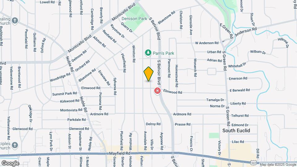 1178 Argonne Rd Map and Location Details