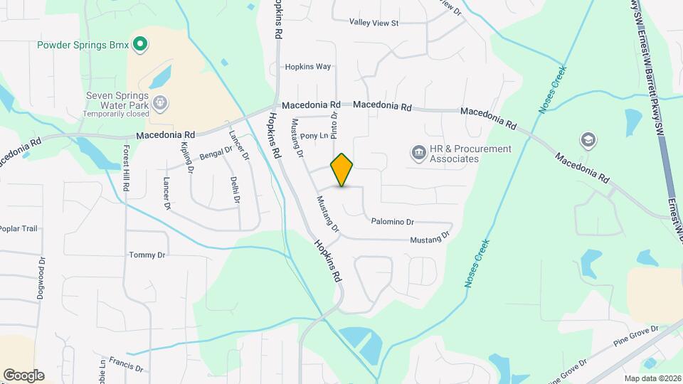 3080 Palomino Dr Mapa y Detalles de la Ubicación