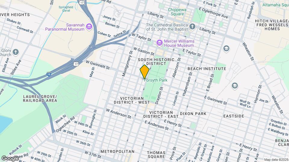 805 Whitaker St Map and Location Details