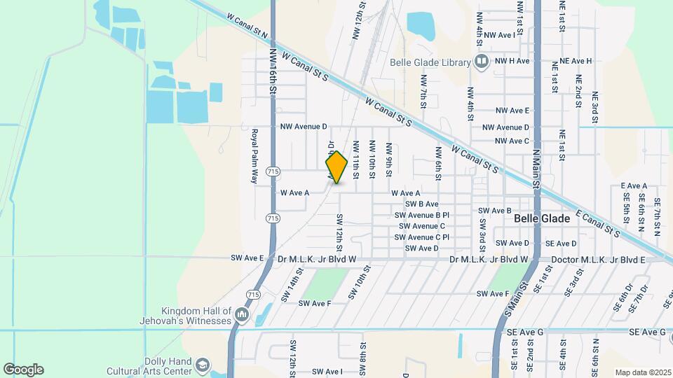 1209 W Avenue A, Unit 2 Map and Location Details