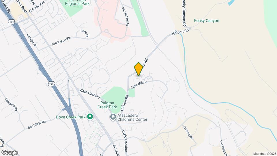 Las Lomas Village Map and Location Details