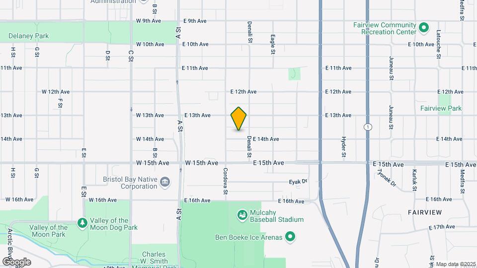 329 E 14th Ave Mapa y Detalles de la Ubicación