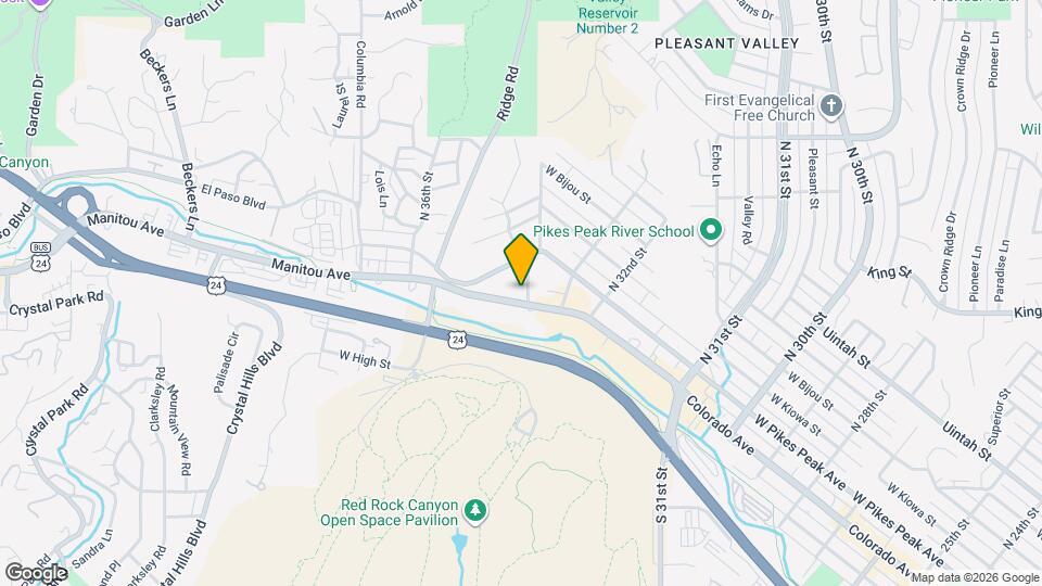 3406 1/2 W Colorado Ave Mapa y Detalles de la Ubicación