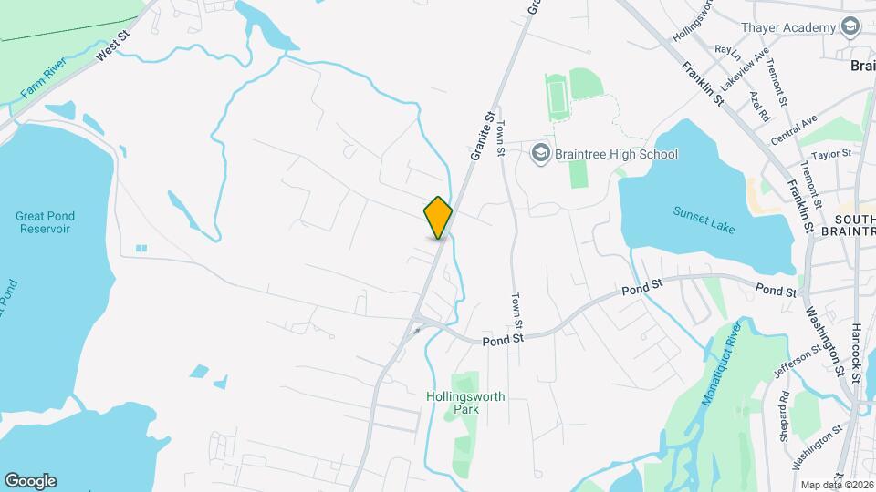 875 Granite St Map and Location Details