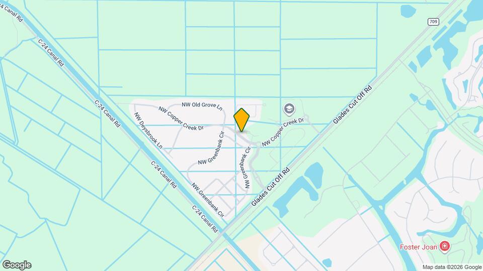 12523 NW Copper Creek Dr Map and Location Details