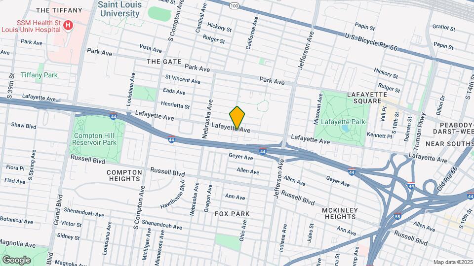2752 Lafayette Ave, Unit 207 Mapa y Detalles de la Ubicación