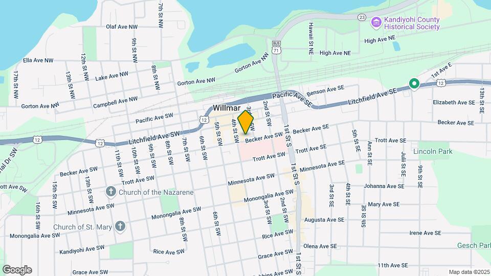 316 Becker Ave Mapa y Detalles de la Ubicación