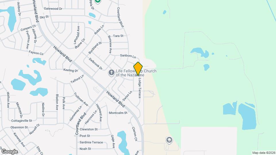 1439 Lodge Terrace Mapa y Detalles de la Ubicación