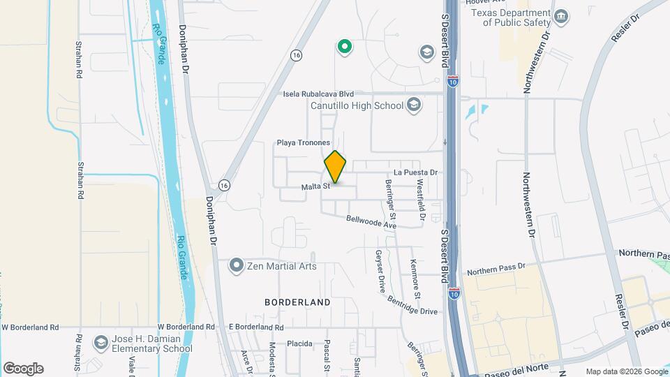 316 Malta St Map and Location Details