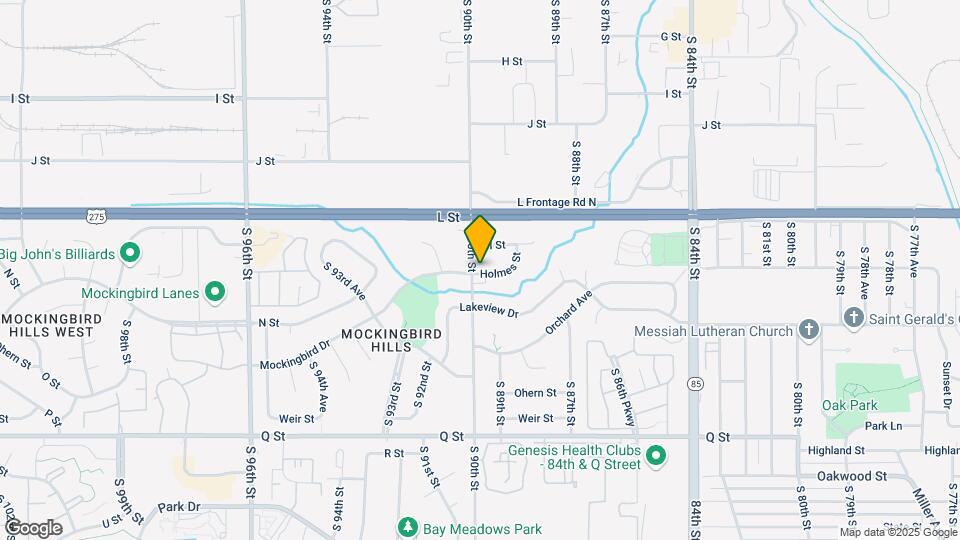 8866 Holmes St Map and Location Details