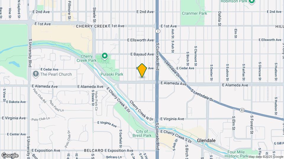 267 S Jackson St Map and Location Details