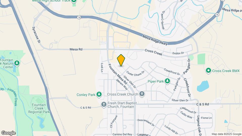 8144 Cedar Chase Dr Map and Location Details