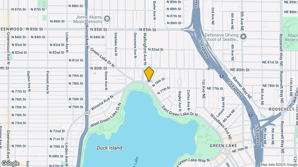 7810 E Green Lake Dr Mapa y Detalles de la Ubicación