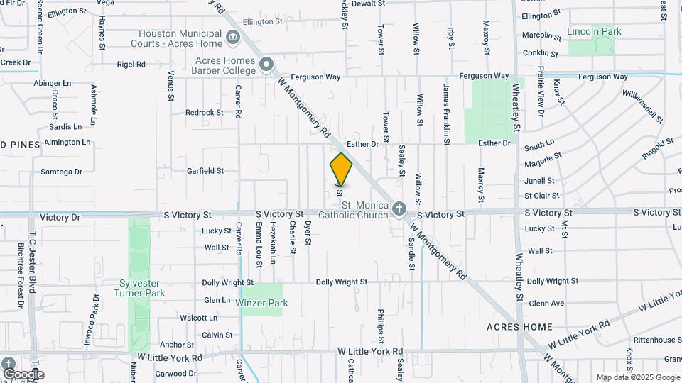 7816 Beckley St Map and Location Details