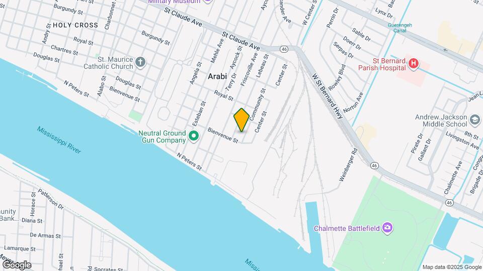 406 Community St Map and Location Details