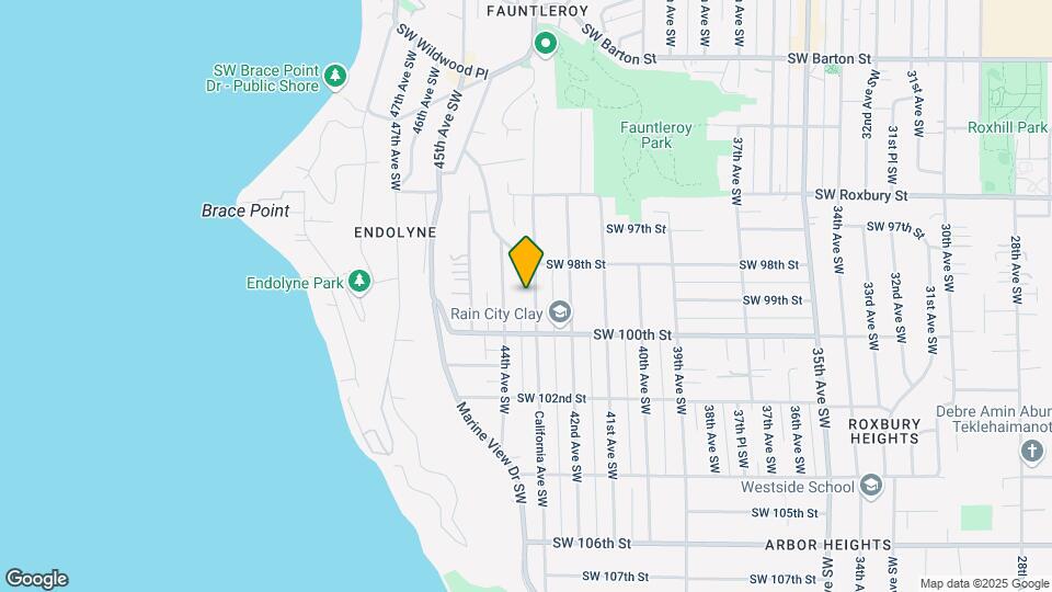 9829 California Ave SW Mapa y Detalles de la Ubicación