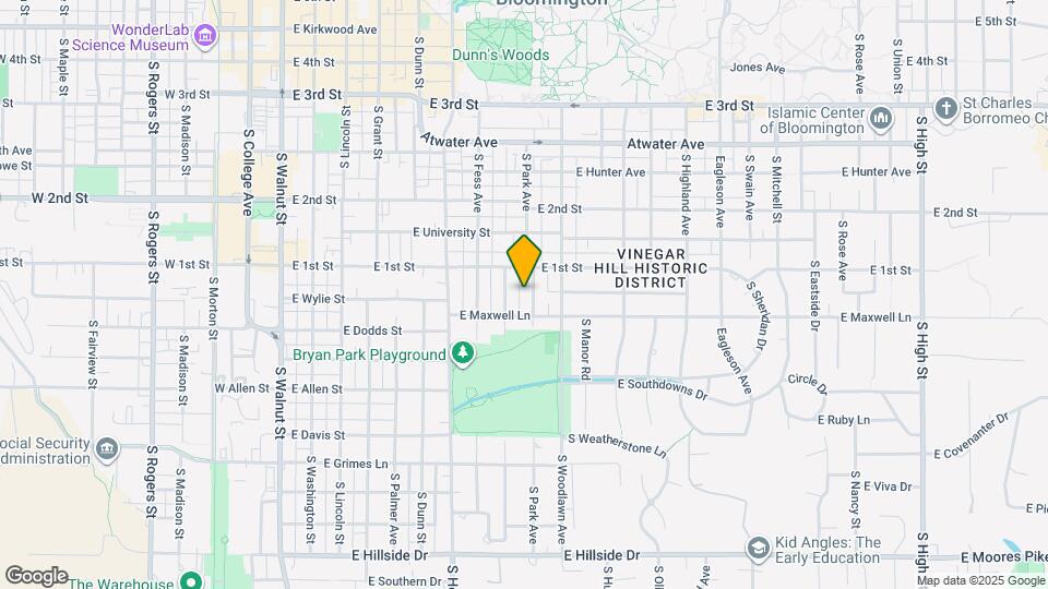 816 S Park Ave Mapa y Detalles de la Ubicación