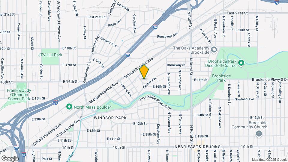 1519 N Beville Ave Map and Location Details
