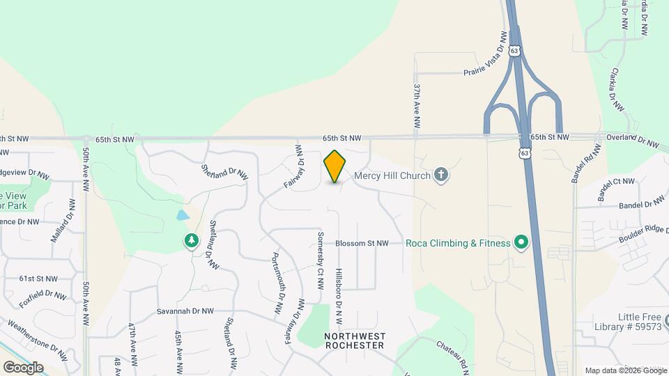 6353 Freedom Ln NW Map and Location Details