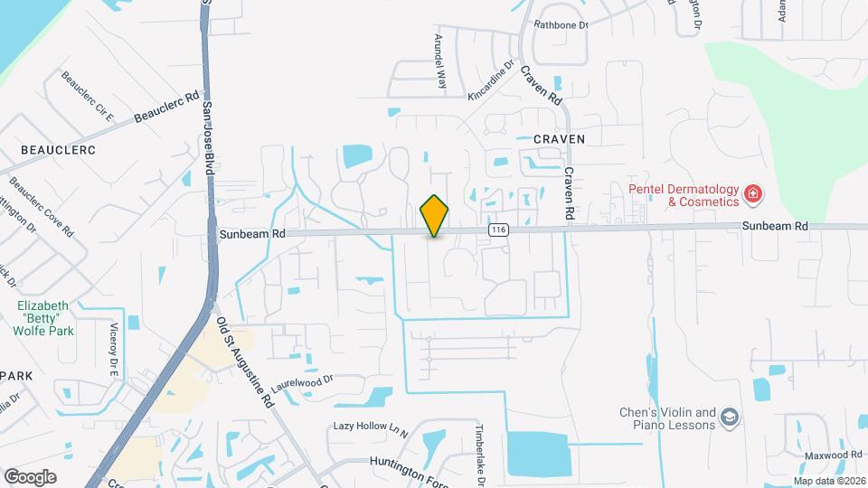 9515 Broken Oak Blvd Map and Location Details