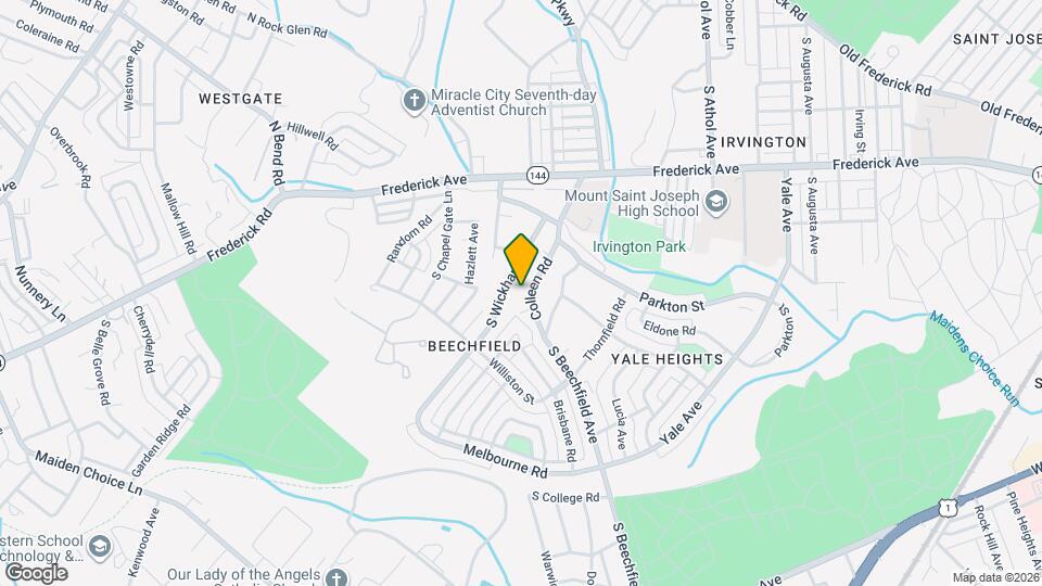 4800 Overton St Map and Location Details