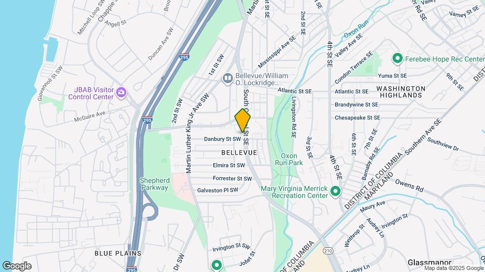 4289 S Capitol St SW Map and Location Details