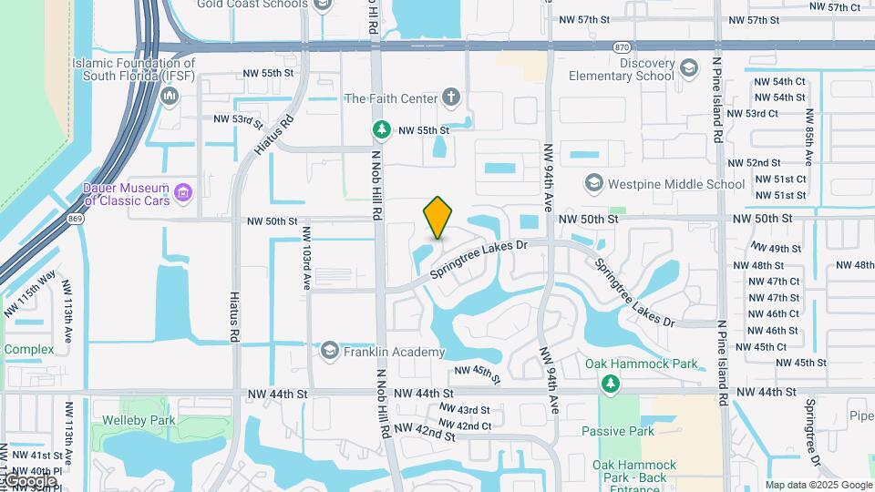 4933 NW 96th Terrace Mapa y Detalles de la Ubicación
