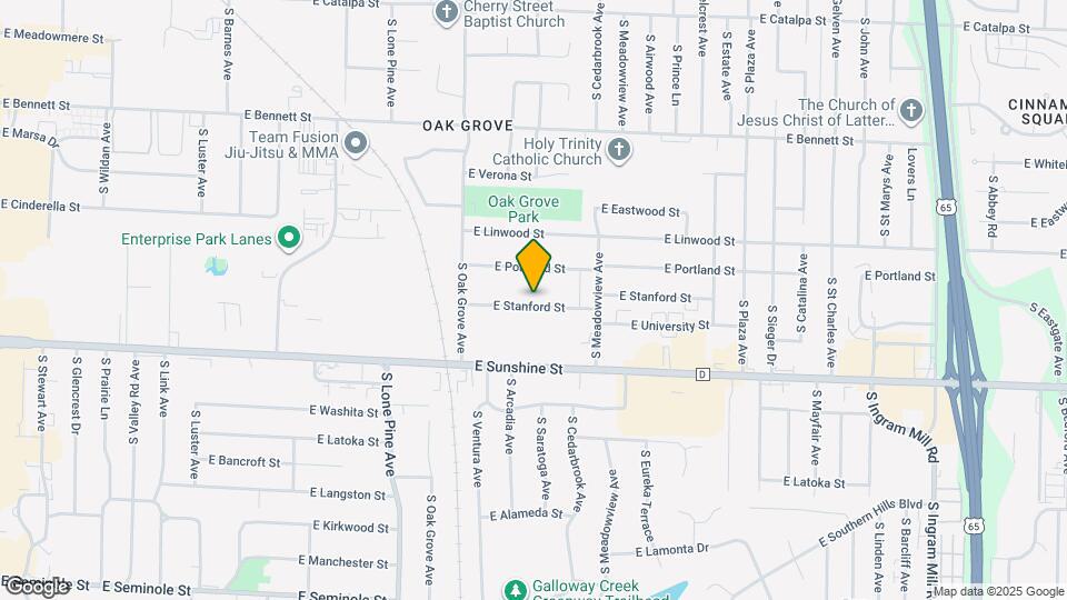 2711 E Stanford St Map and Location Details