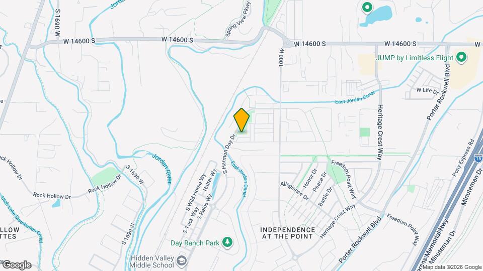 1106 Emerald Pools Ln Map and Location Details