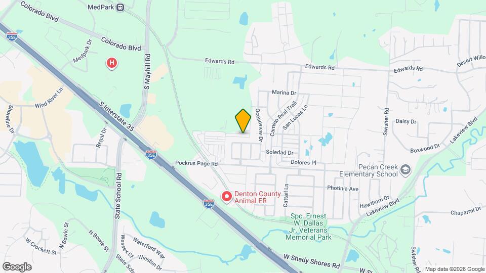 5016 Claudia Dr, Unit Entire Unit Map and Location Details