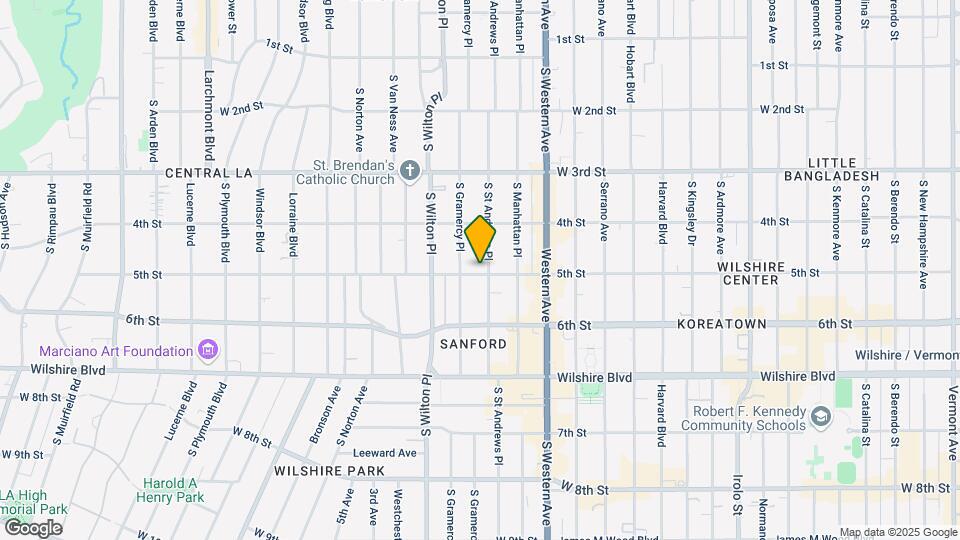 4255 W 5th St Map and Location Details