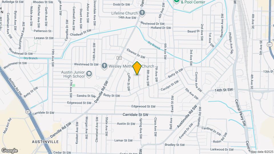 1715 Dianne St SW Map and Location Details