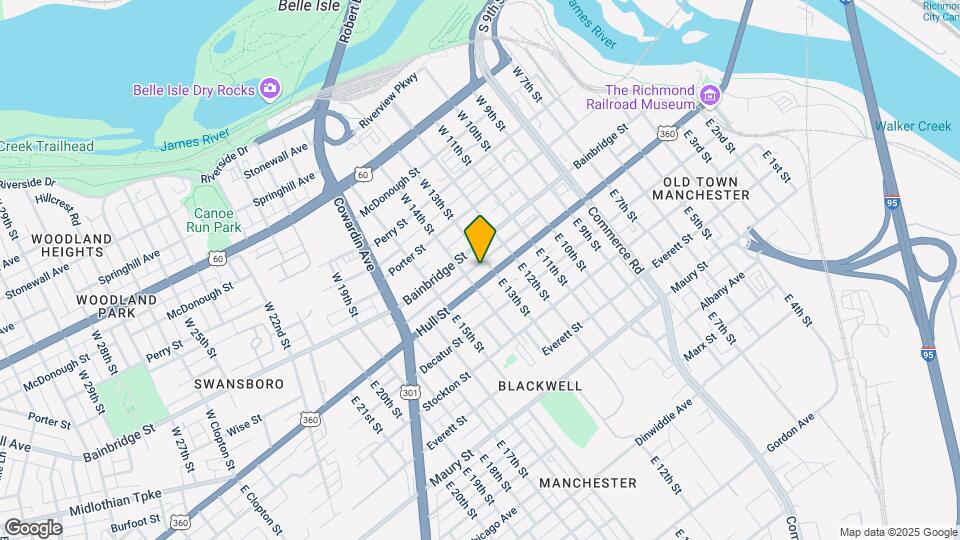 1311 Hull St Map and Location Details