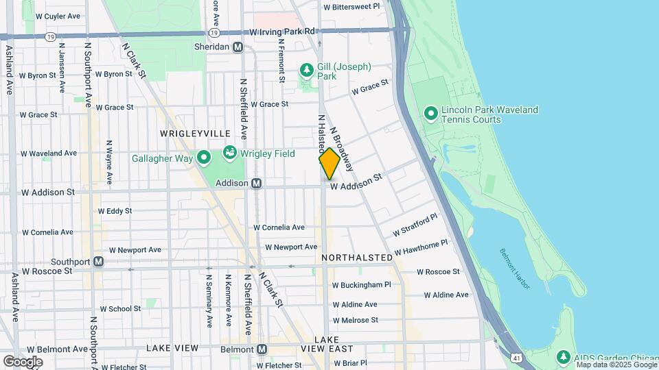750 W Addison St, Unit M381 Mapa y Detalles de la Ubicación