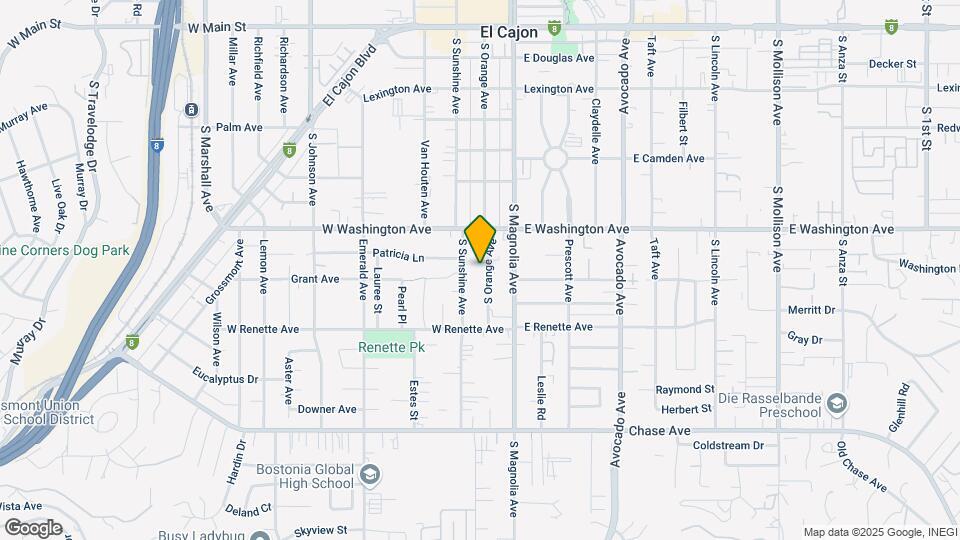 786 S Orange Ave Mapa y Detalles de la Ubicación