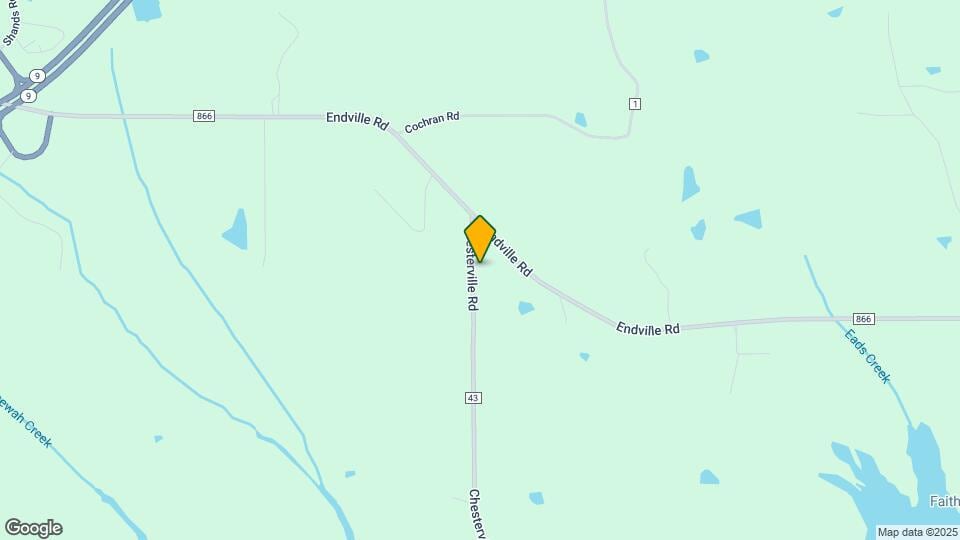 133 Chesterville Rd Map and Location Details