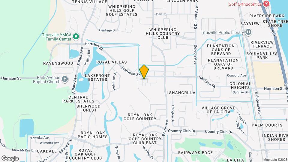 1725 Harrison St Map and Location Details