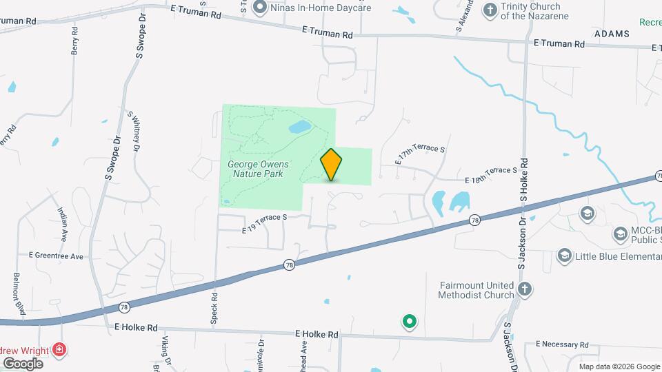 1932 S Powahatan Ct Map and Location Details