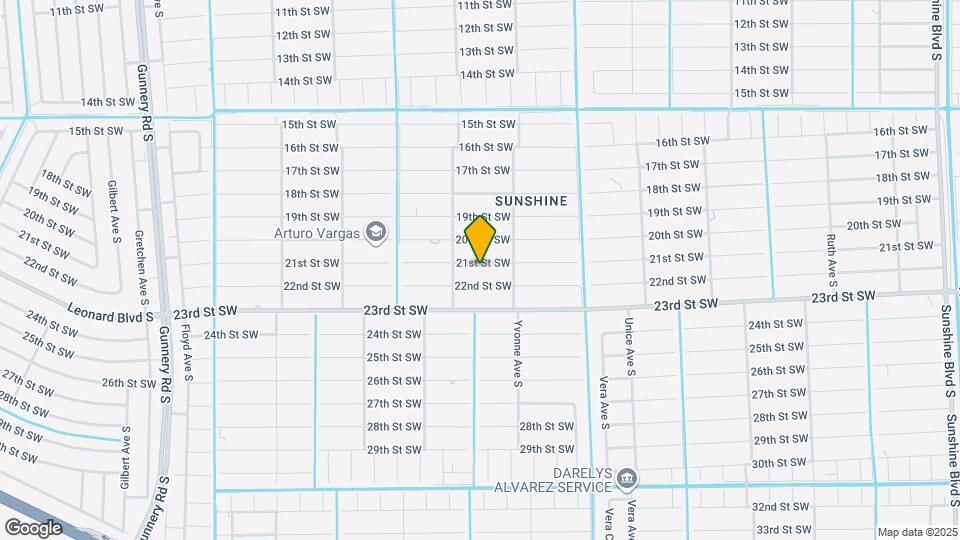 3811-3821 21st St SW Map and Location Details