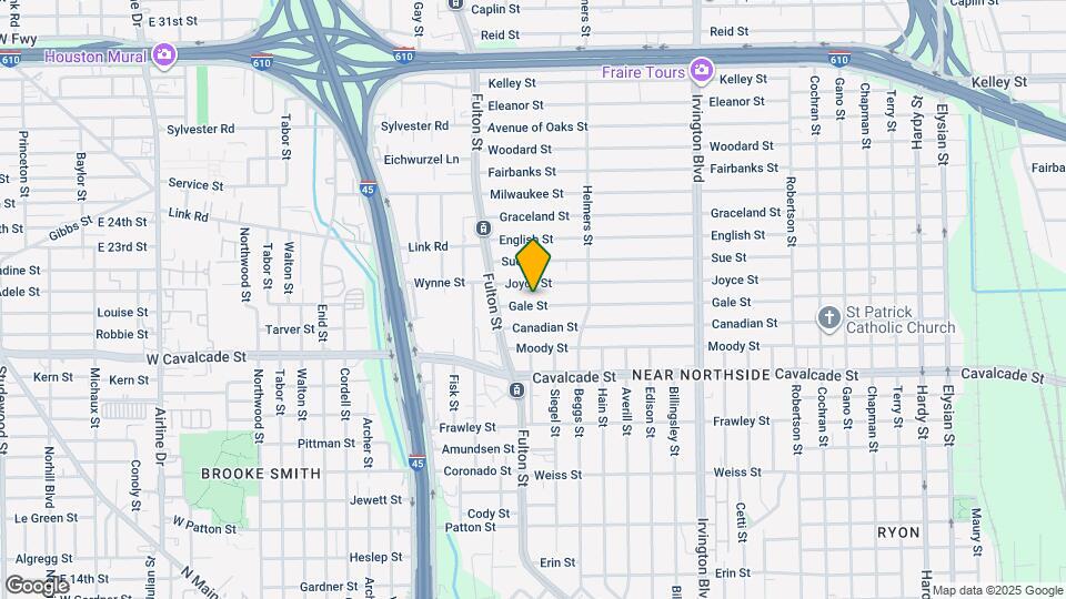 307 Gale St Map and Location Details