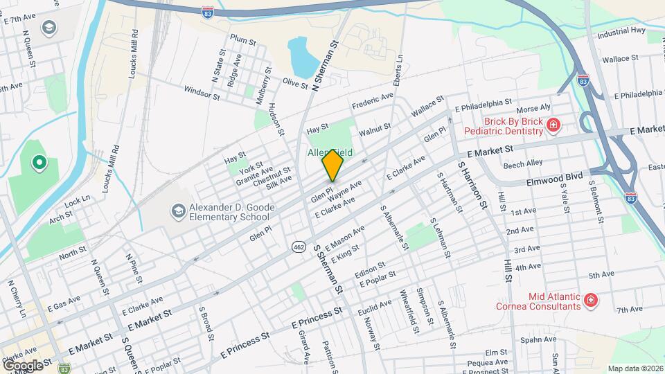 66 N Tremont St Map and Location Details