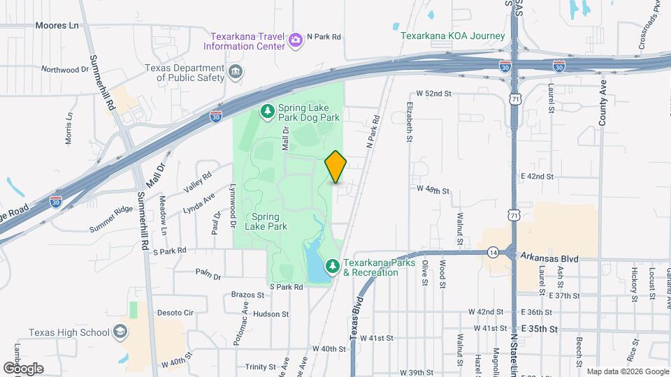 4851 N Park Rd Map and Location Details