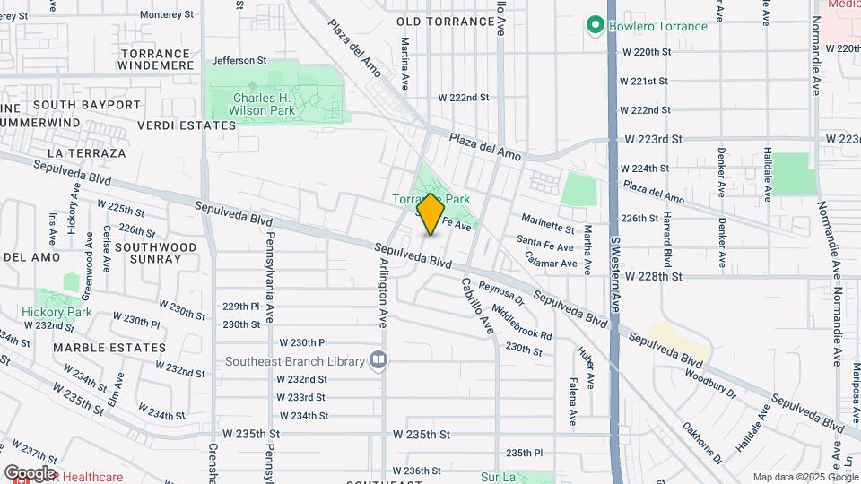 2740 Gramercy Ave Map and Location Details