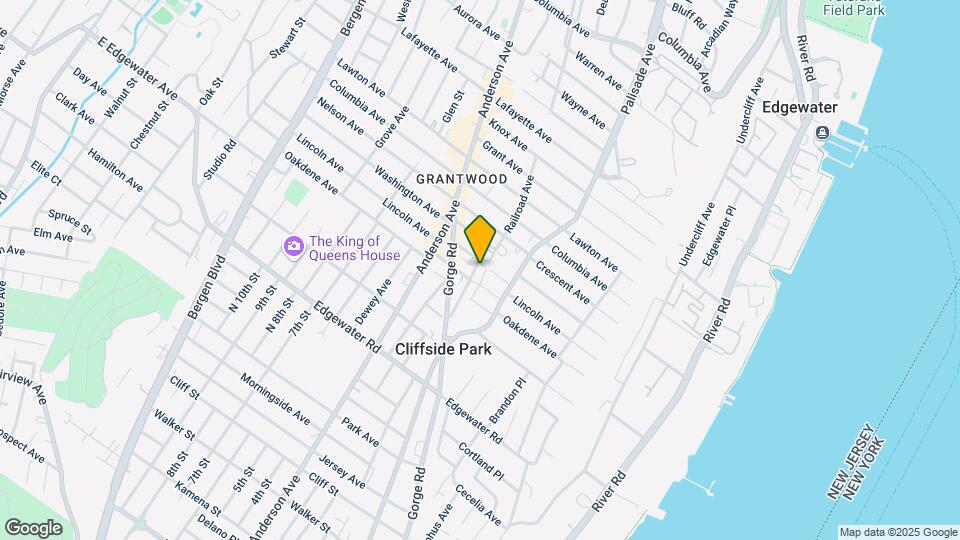 Cliffside Park Mapa y Detalles de la Ubicación
