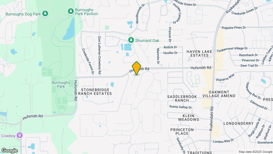 25406 Hollowgate Park Ln Mapa y Detalles de la Ubicación