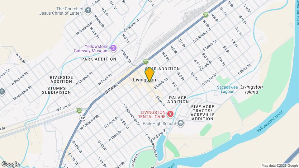 117 S Main St Map and Location Details