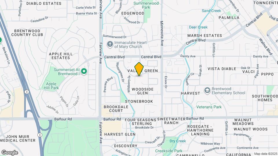 773 Valley Green Dr Map and Location Details