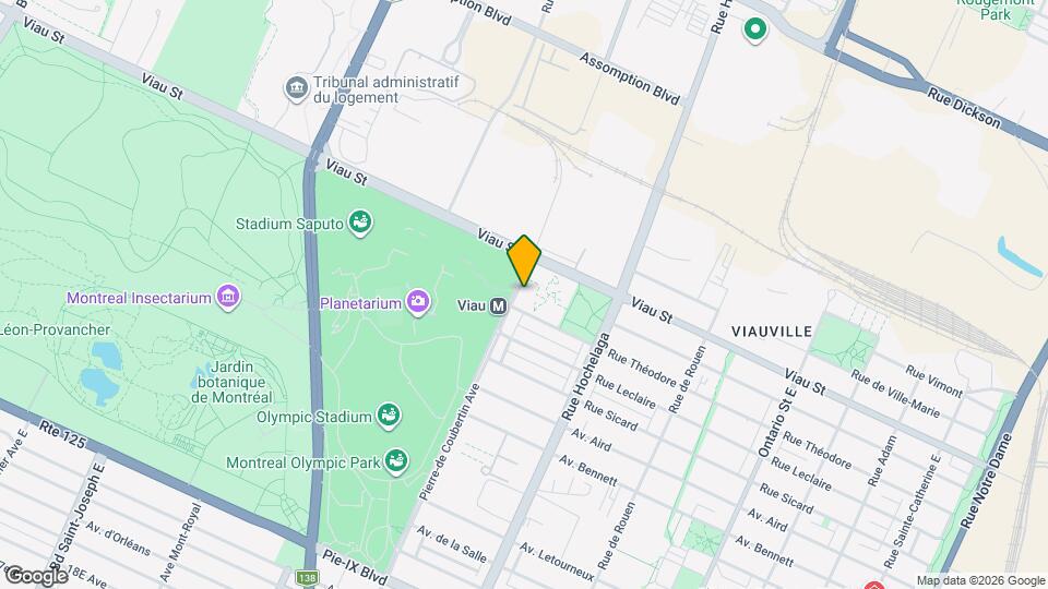 4830-4934 Pierre-De Coubertin Av Map and Location Details